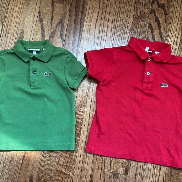 Lacoste Other - Lacoste toddler polo bundle